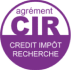 Logo de l'agrément CIR pour le Crédit Impôt Recherche.