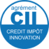 Logo de l'agrément CII pour le Crédit Impôt Innovation