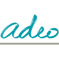 logo Adeo bleu